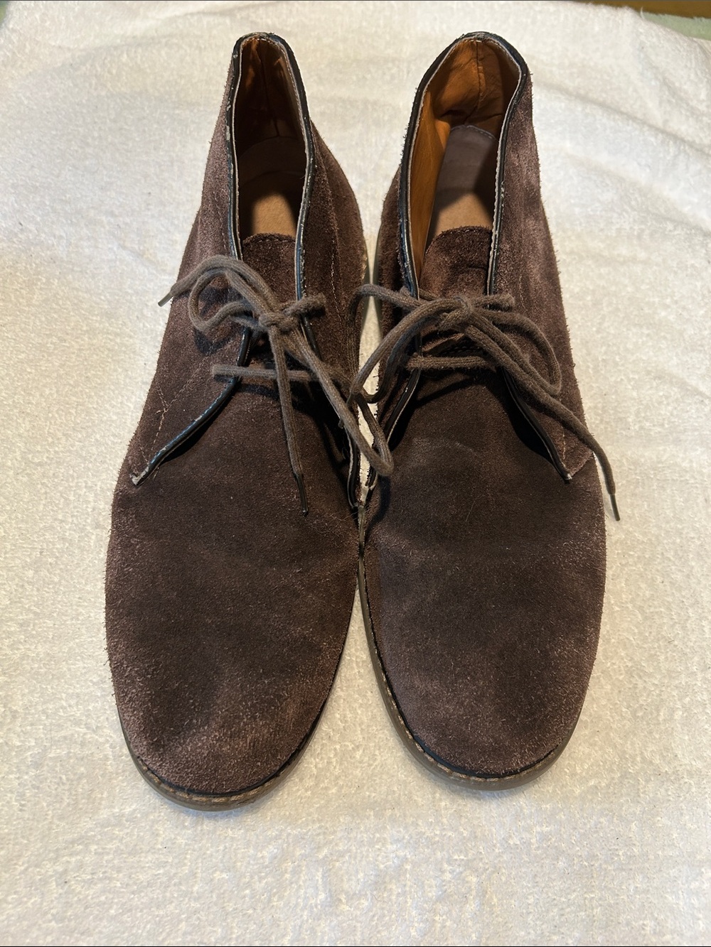 G.H. Bass & Co. Dark Brown Suede Chukka Boots